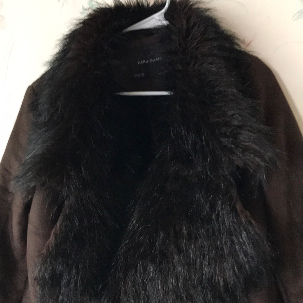 Zara Basic Light Coat Jacket - image 2